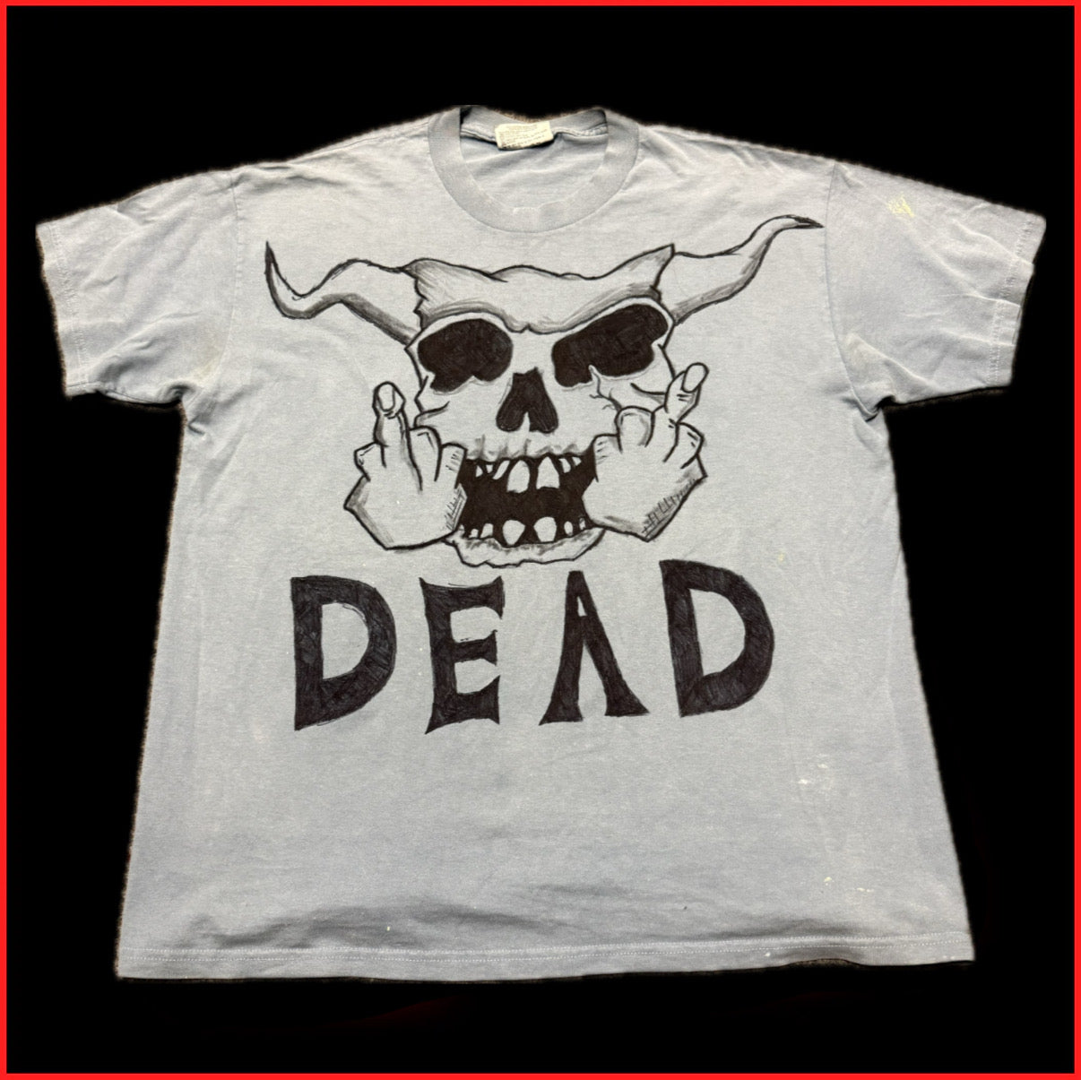 "BAD-ASS F*CK YOU STYLE" TEE (L) (1 of 1)